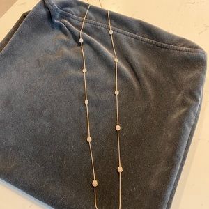 Anne Klein Long Accent Necklace